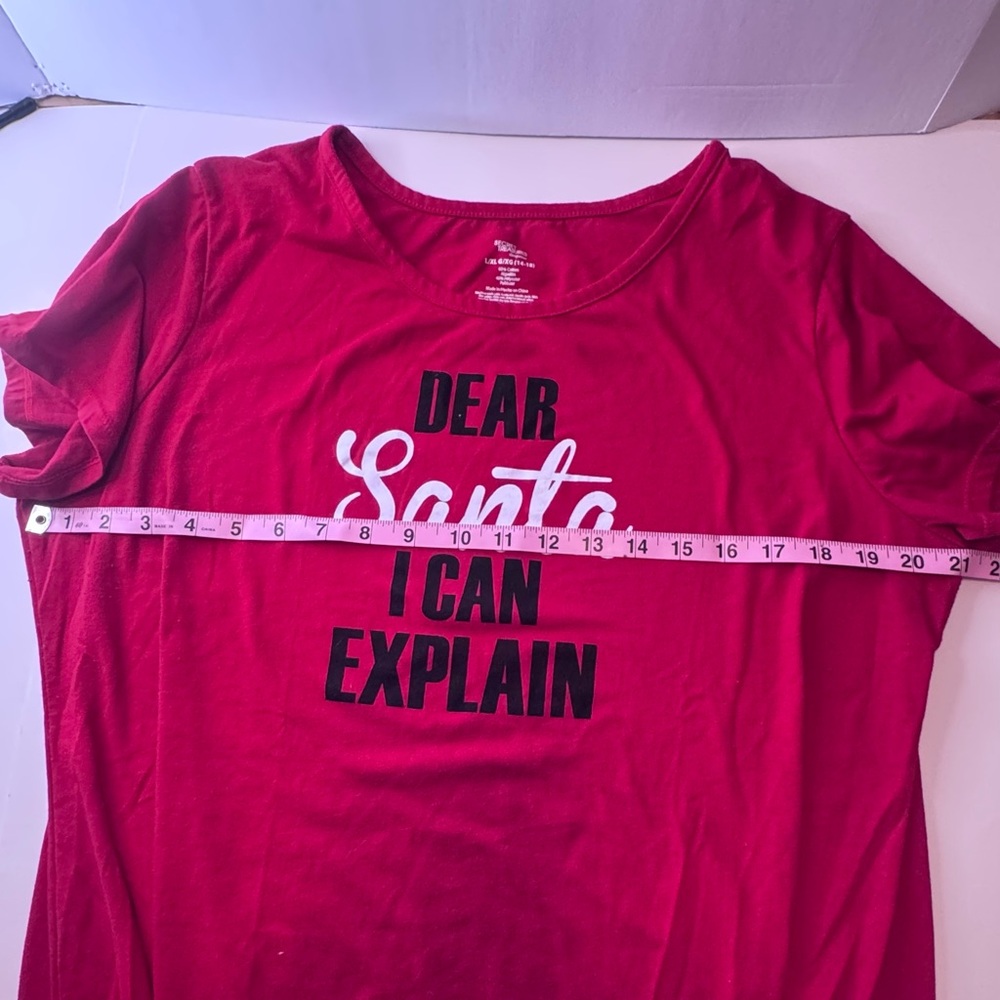 Sleep Shirt - "Dear Santa I Can Explain" - Picture 7 of 10